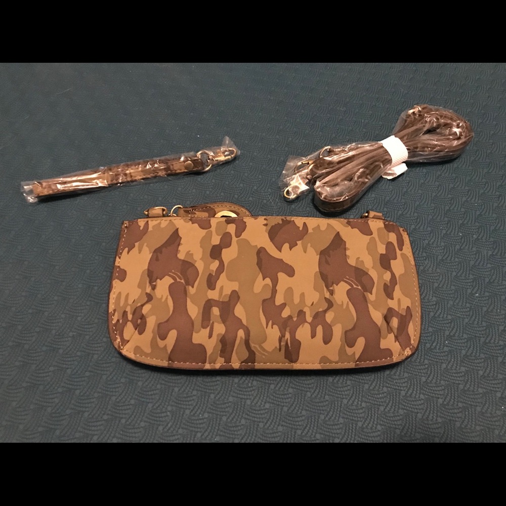 Joy Susan Vegan Handbag camo crossbody